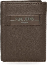 Pepe Jeans Checkbox Kohud Plånböcker & väskor Svart Brun Blå Grå Herrplånbok Naty Shop Brun portfölj