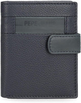 Pepe Jeans Checkbox Kohud Plånböcker & plånböcker Svart Brun Blå Grå Herrplånbok Naty Shop Blå Klickplånbok