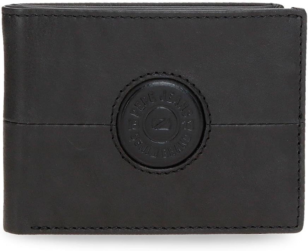 Pepe Jeans Cracker Kohud Plånböcker & väskor Svart Brun Grön Olika storlekar Naty Shop Herrplånbok Svart Plånbok 11