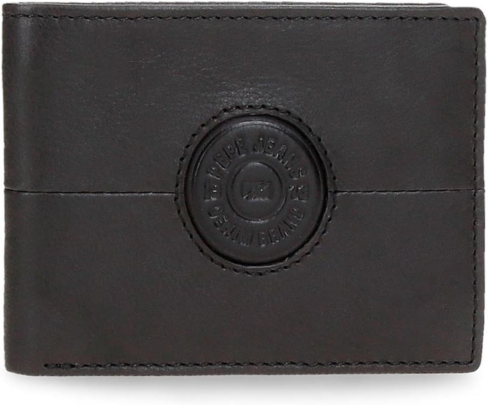 Pepe Jeans Cracker Kohud Plånböcker & plånböcker Svart Brun Grön Olika storlekar Naty Shop Herrplånbok Svart plånbok