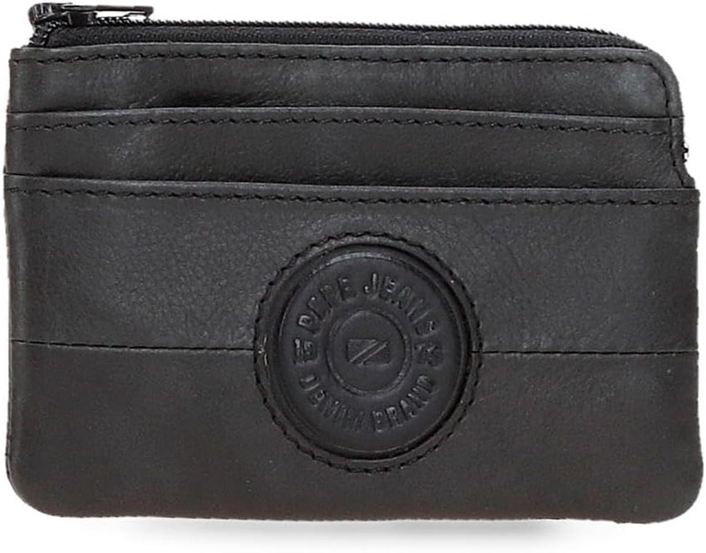 Pepe Jeans Cracker plånböcker och plånböcker i kohud, svart, brun, grön, olika storlekar - Naty Shop