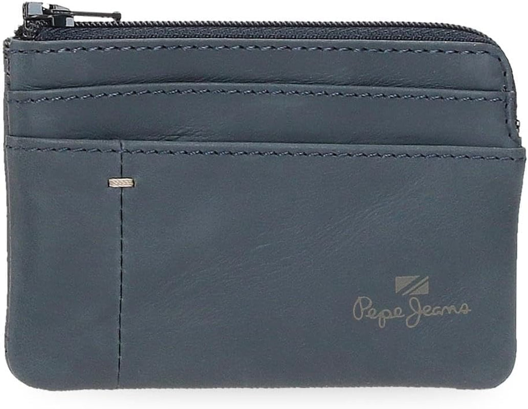 Pepe Jeans Staple Kohud Svart Brun Marinblå Olika storlekar Herrplånbok Naty Shop Marinblå handväska