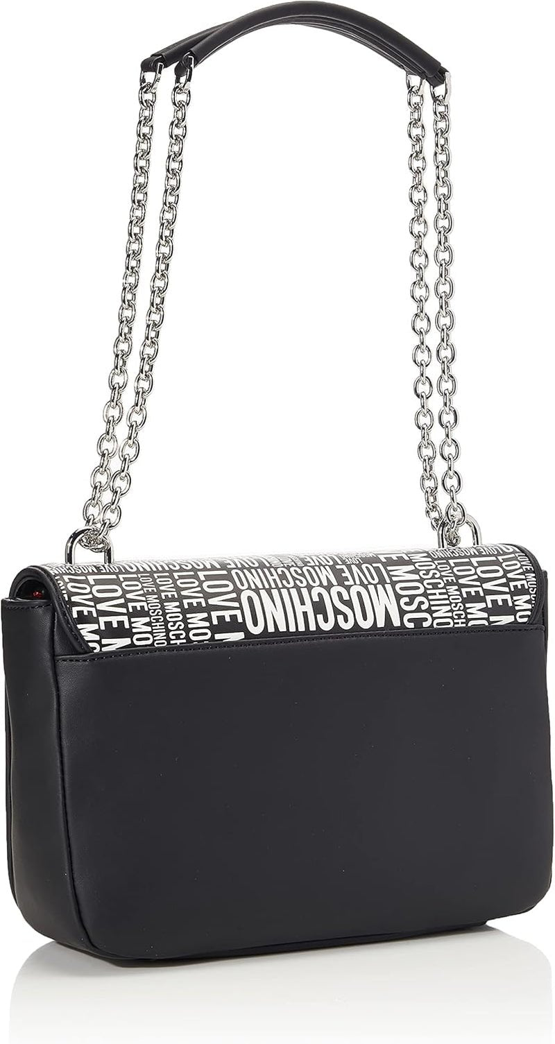 Love Moschino Axelväska Dam Pre-Collection Höst-vinter 2021 Svarta Väskor Dam Naty Shop