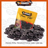 Katrinplommon 1 kg | Stenfria plommon från Agen | Mör, mjuk, smakrik och saftig | Hel, stor, osötad torkad frukt | Rik på fibrer och naturliga antioxidanter Naty Shop torkade produkter