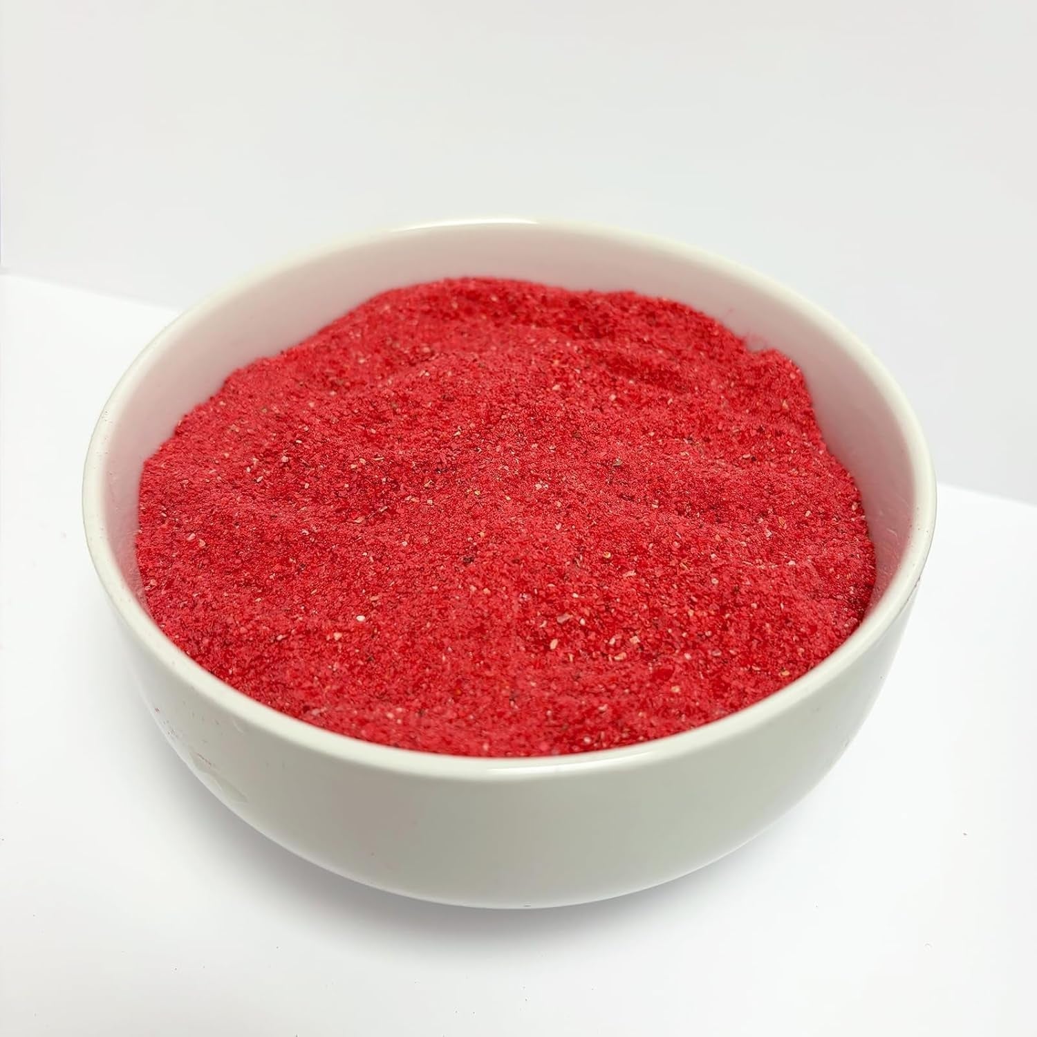 Frystorkat röda vinbärspulver 100g - Frystorkat fruktpulver - Röda vinbärspulver för smoothies och bakning - Naturligt bärpulver utan tillsatser Torkade produkter Naty Shop