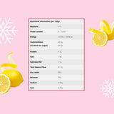Frystorkat citronskalspulver 100g - Frystorkat fruktpulver - Frystorkat citronpulver för bakning, smoothies och te - 100% naturligt citronpulver utan tillsatser Torkade produkter Naty Shop