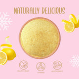 Frystorkat citronskalspulver 100g - Frystorkat fruktpulver - Frystorkat citronpulver för bakning, smoothies och te - 100% naturligt citronpulver utan tillsatser Torkade produkter Naty Shop