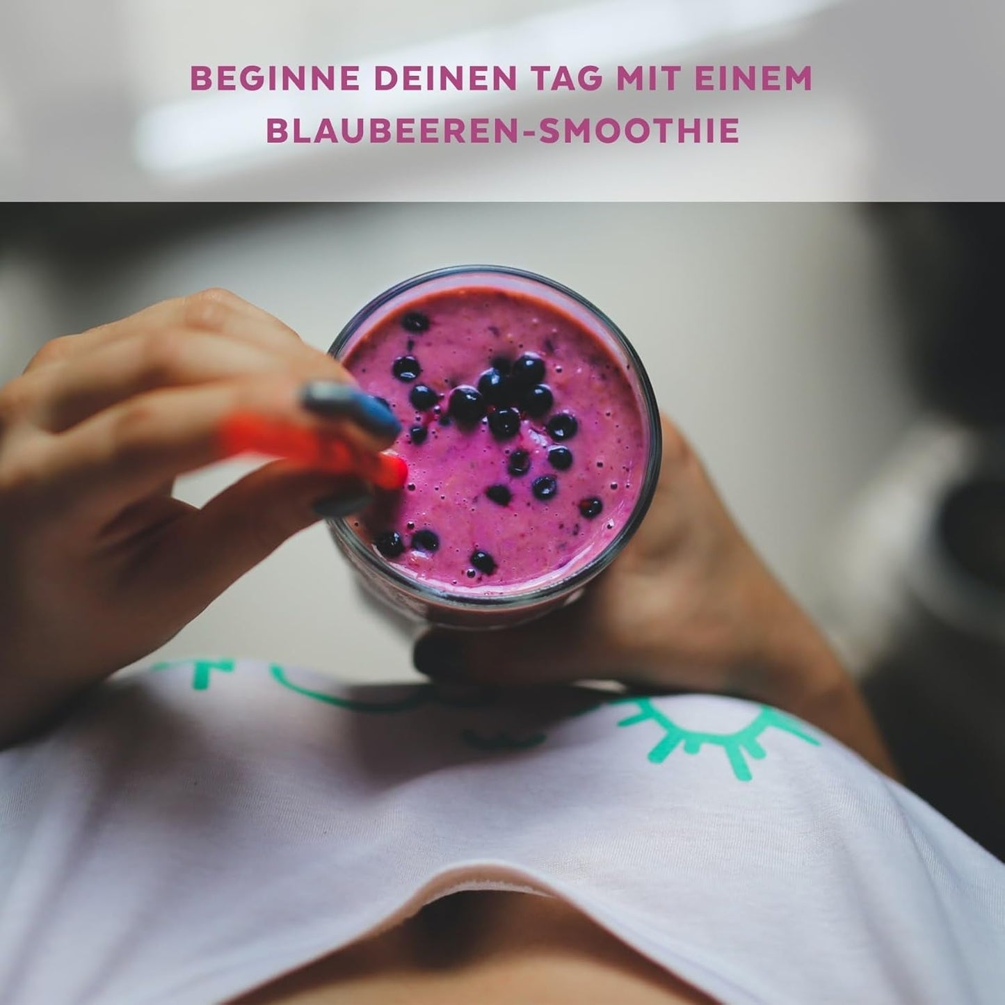 Ekologiskt vilda blåbärspulver, frystorkade hela blåbär, 100 % rå matkvalitet, rik på antioxidanter och vitamin C, utan tillsatt socker, skördad i norra Europa Torkade produkter Naty Shop