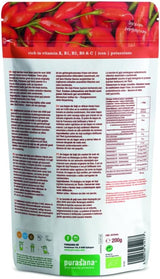 Purasana gojibärspulver från Tibet under kontrollerad organisk odling (200g) raw food grade Dehydrerade produkter Naty Shop