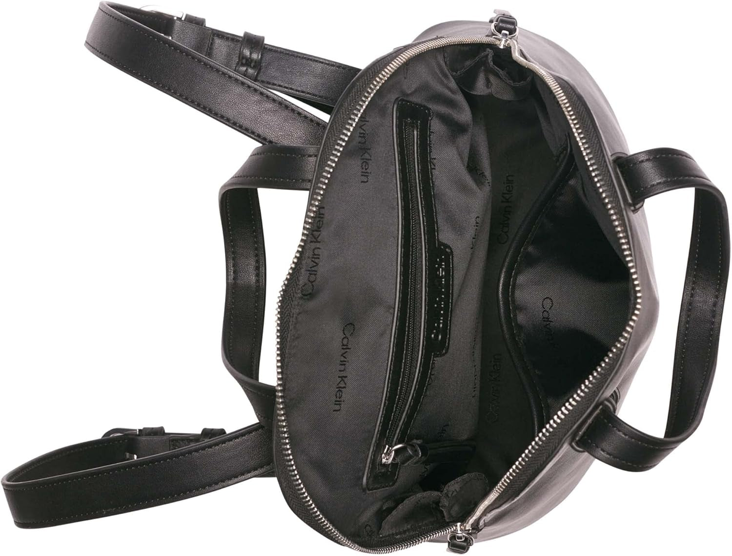 Calvin Klein Zina Zip Around ryggsäck för kvinnor, med dragkedja Dam Naty Shop-väskor