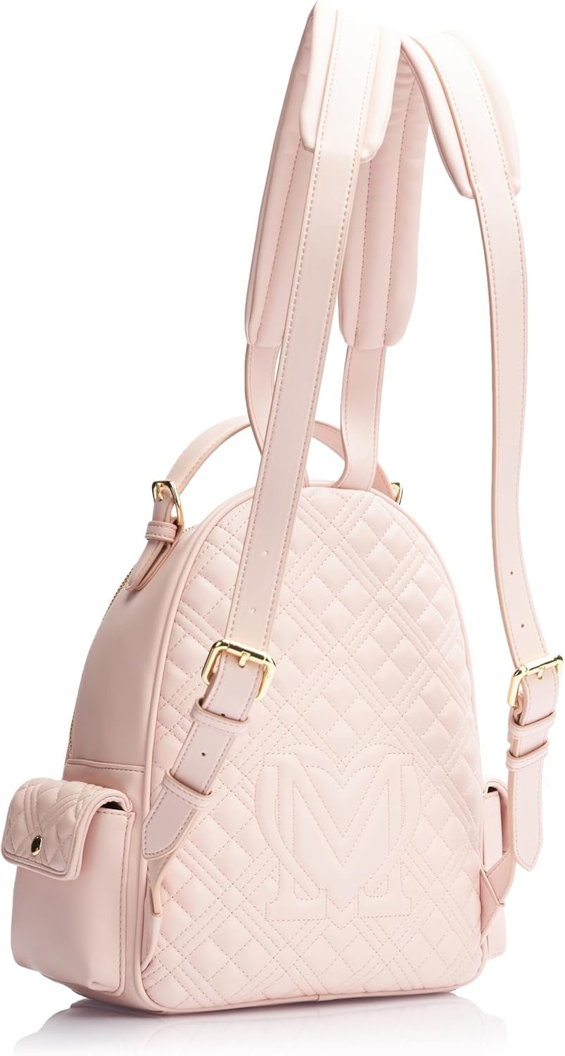 Love Moschino damryggsäck, rosa Naty Shop Damväskor