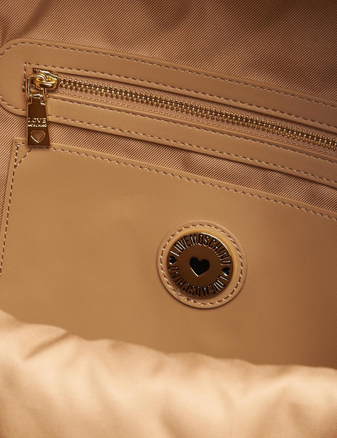 Love Moschino damryggsäck, rosa Naty Shop Damväskor