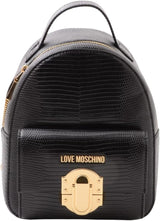 Love Moschino Ryggsäck för kvinnor Jc4299pp0gku000 Svart One Size Väskor Dam Naty Shop Standardtitel
