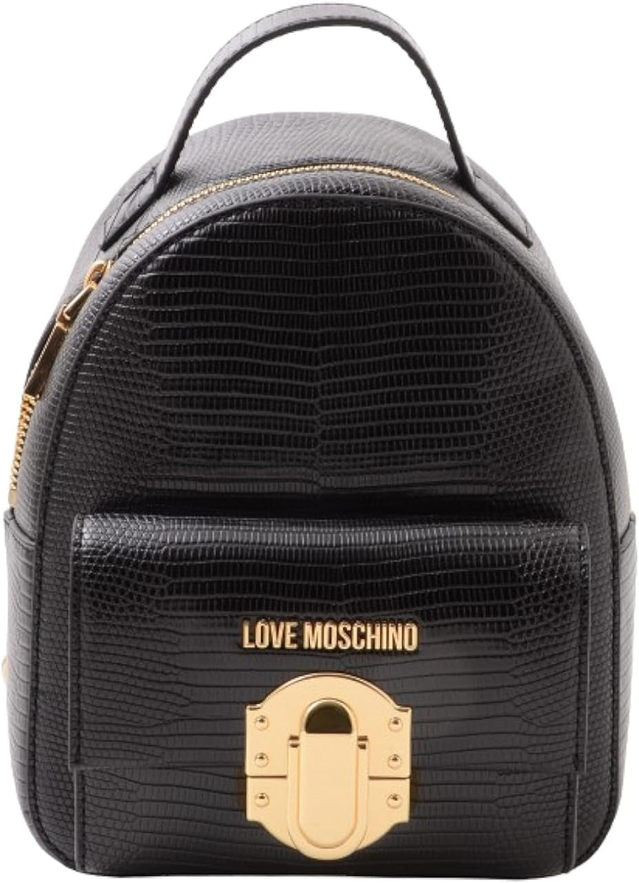 Love Moschino Ryggsäck för kvinnor Jc4299pp0gku000 Svart One Size Väskor Dam Naty Shop Standardtitel