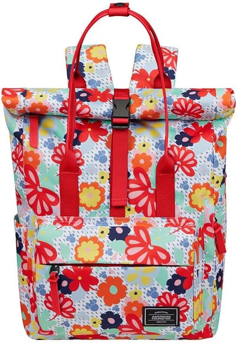 Ryggsäck för barn American Tourister Urban Groove Disney, 36 cm, 17 L, flerfärgad (Minnie Flower) Ryggsäckar och premiumväskor Naty Shop Standardtitel