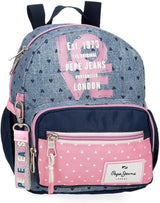 Pepe Jeans Noni Denim ryggsäck Premium ryggsäckar och väskor Naty Shop Rucksackwanderung