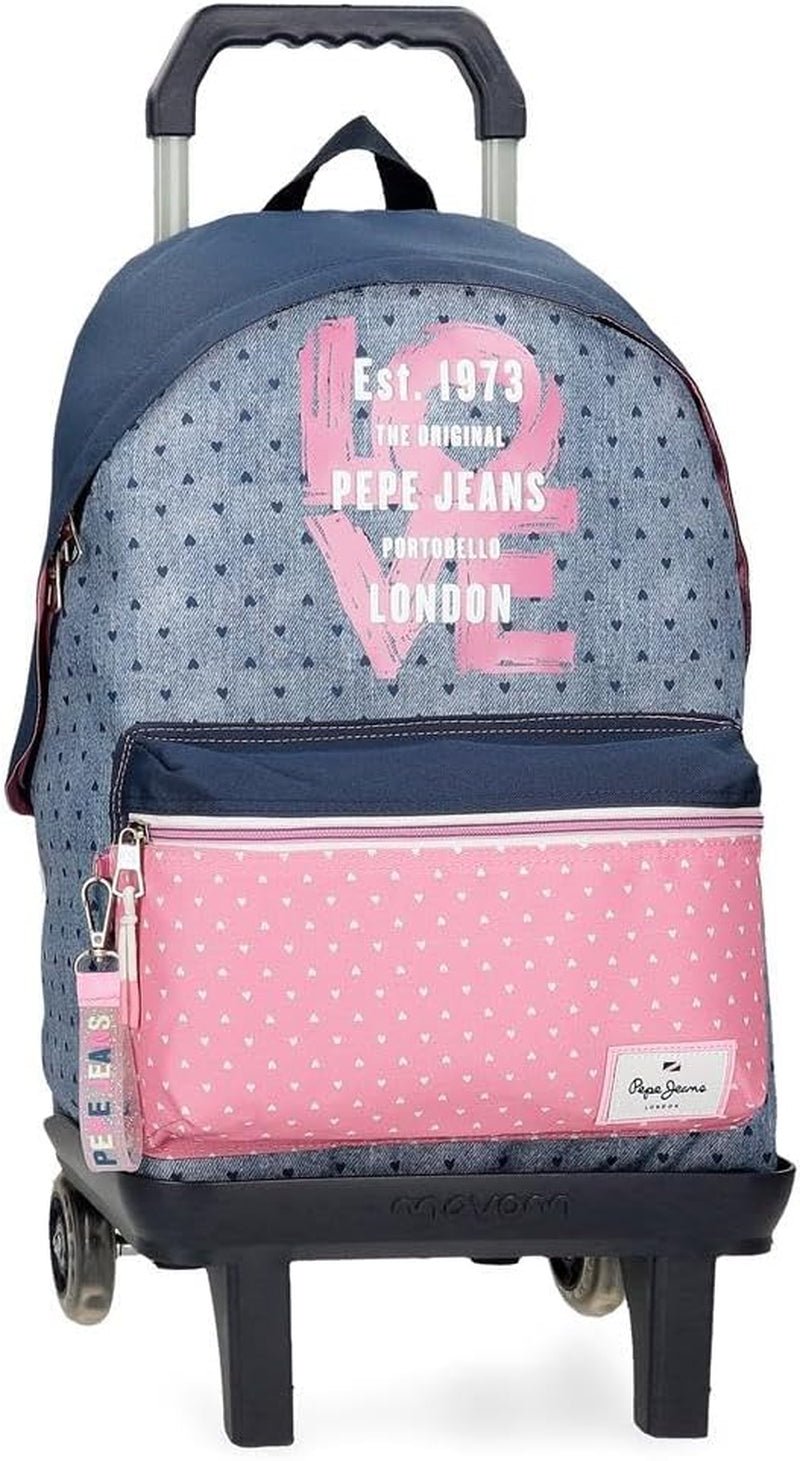 Pepe Jeans Noni Denim ryggsäck Premium ryggsäckar och väskor Naty Shop Ryggsäck 42 + vagn