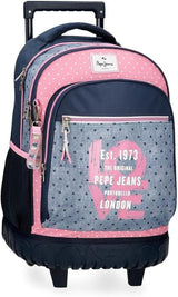 Pepe Jeans Noni Denim ryggsäck Premium ryggsäckar och väskor Naty Shop 2-Rad-ryggsäck