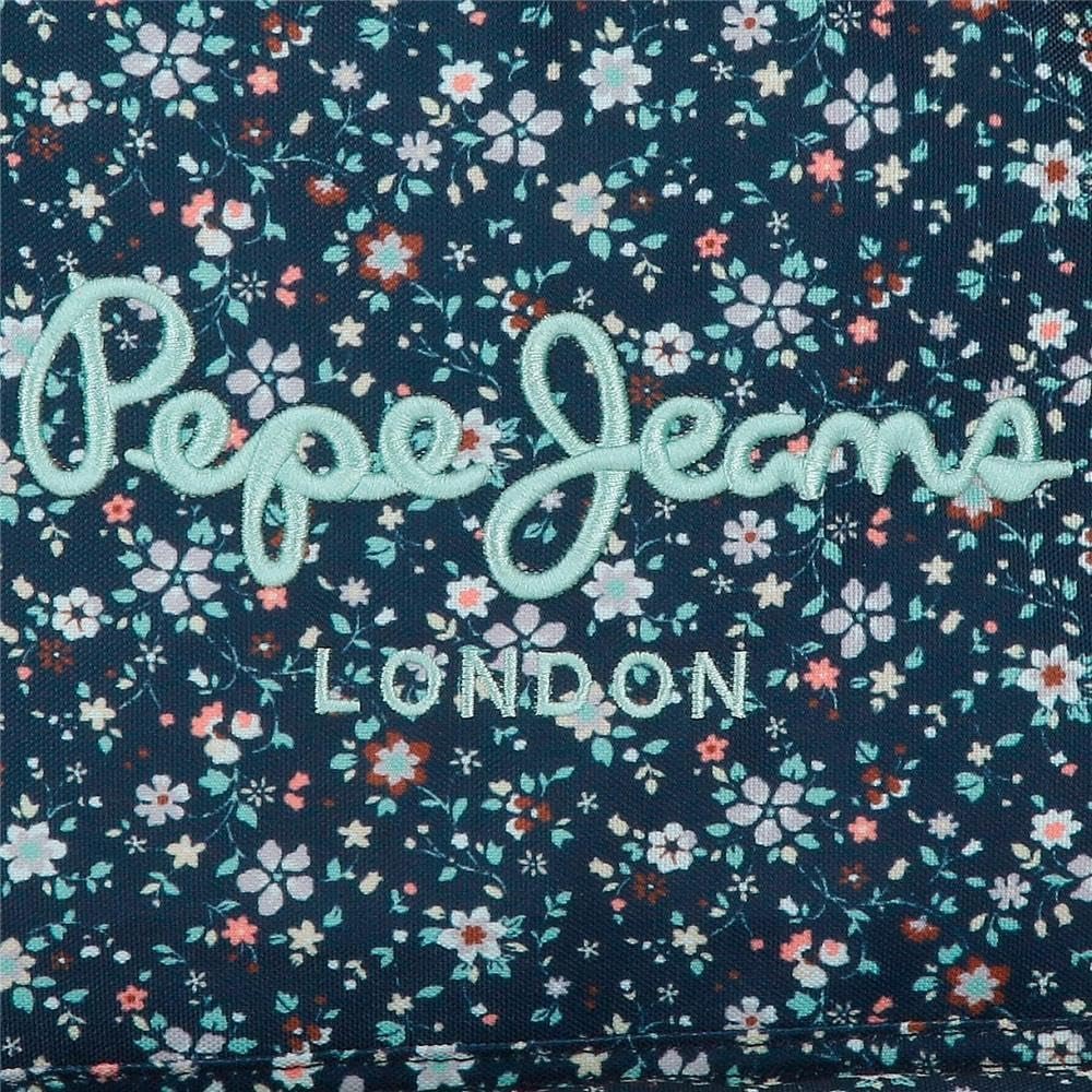 Pepe Jeans Alenka skolryggsäck med vagn, blå, 30 x 40 x 12 cm, polyester, 14,4 l, blå, skolryggsäck med vagn Premium ryggsäckar och väskor Naty Shop