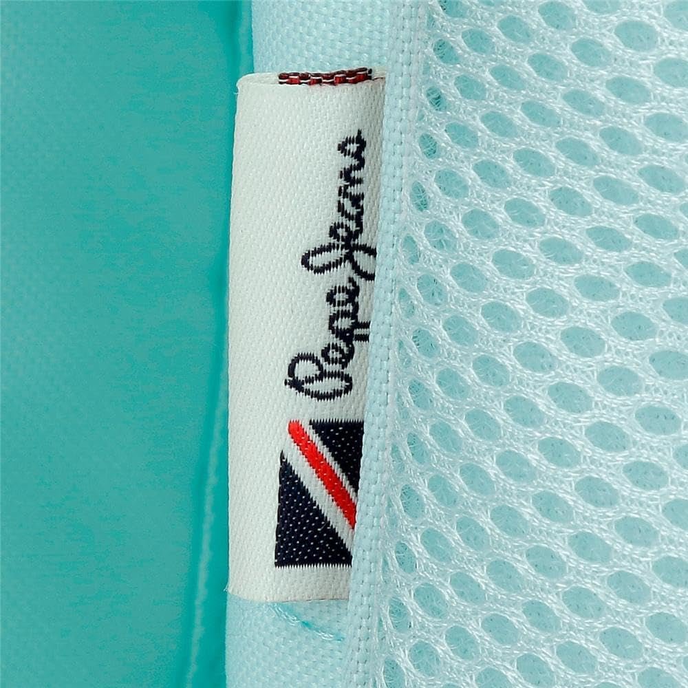 Pepe Jeans Dalma Skolryggsäck Barnryggsäck av polyester, breda och justerbara justerbara axelband, ficka fram. Från Joumma Bags Naty Shop förstklassiga ryggsäckar och väskor