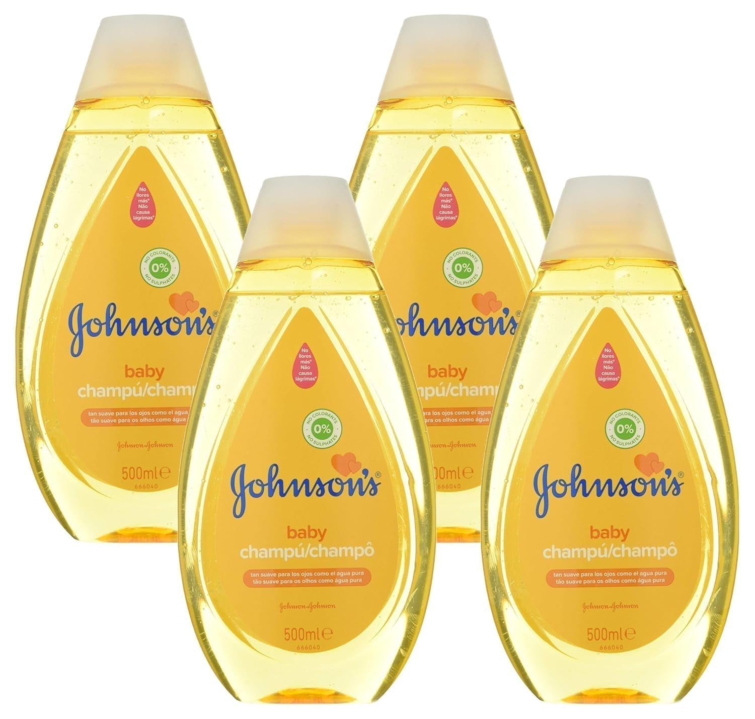 Schampo - 500 ml (1 förpackning) Barn - Bad och hudvård Naty Shop 500 ml (förpackning om 4)