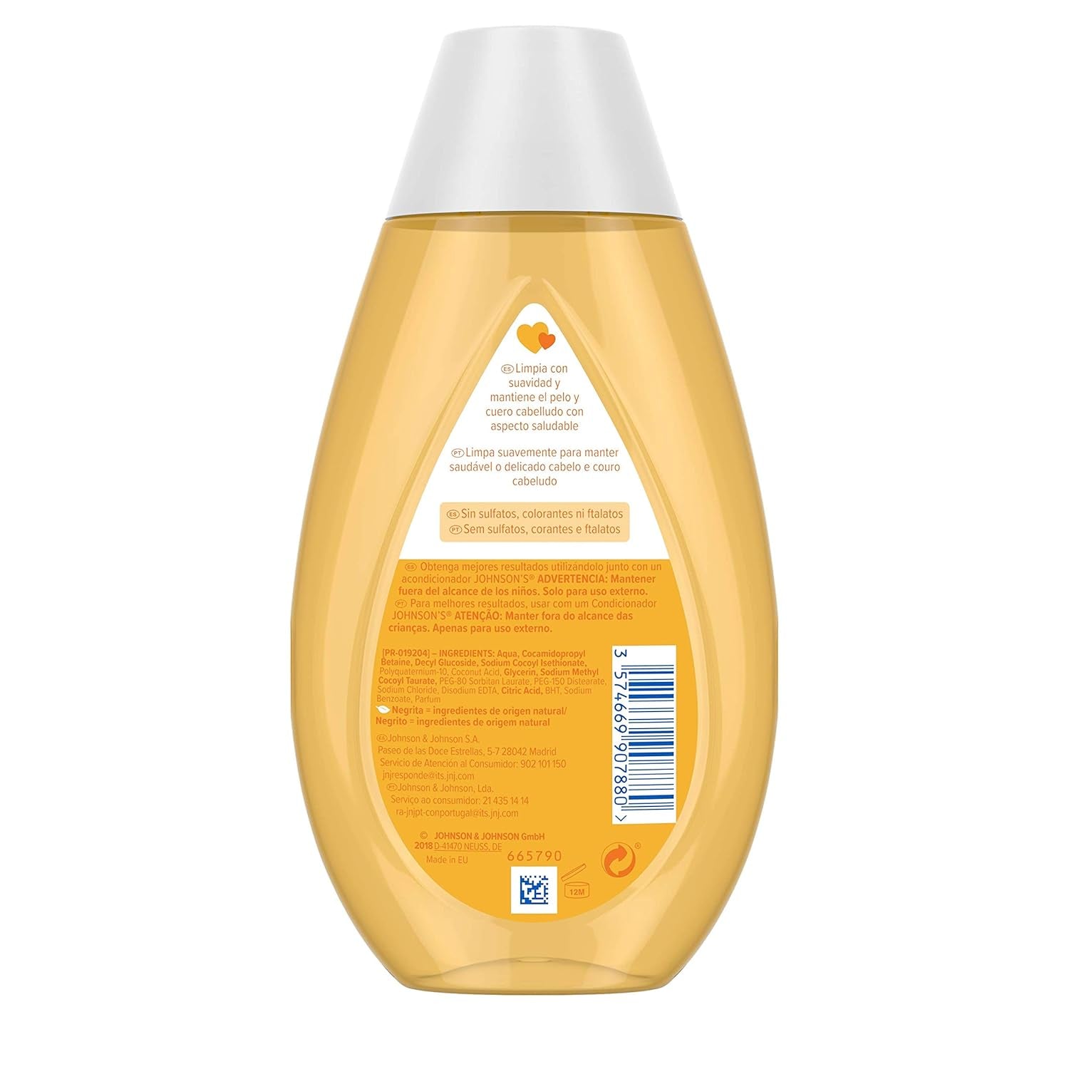 Schampo, 3-pack (3 x 300 ml) Barn - Bad och hudvård Naty Shop