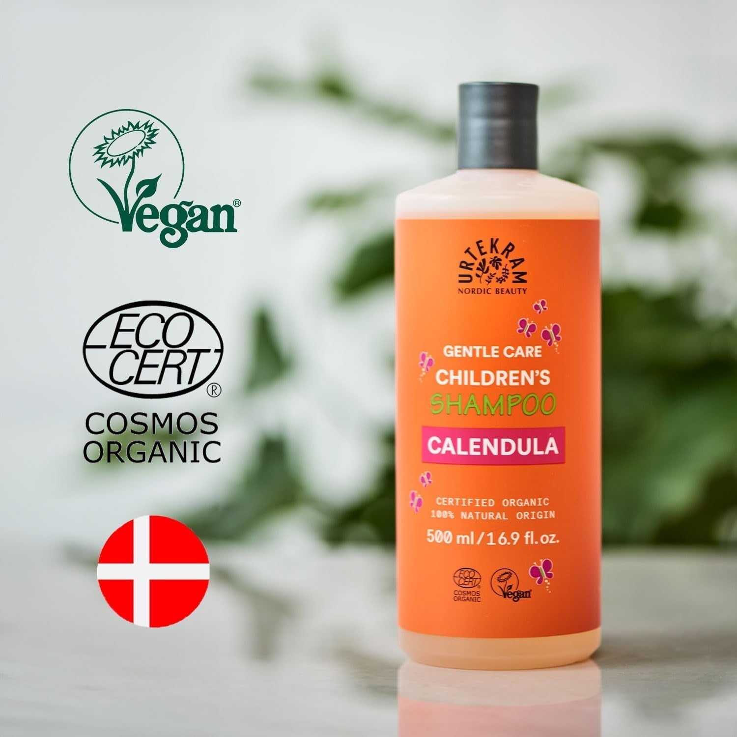 Ekologiskt Urtekram barnschampo, lättskött, 500 ml Barn - Bad och hudvård Naty Shop