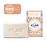 Klars solida schampo för barn utan doft 100g Barn - Bad och hudvård Naty Shop