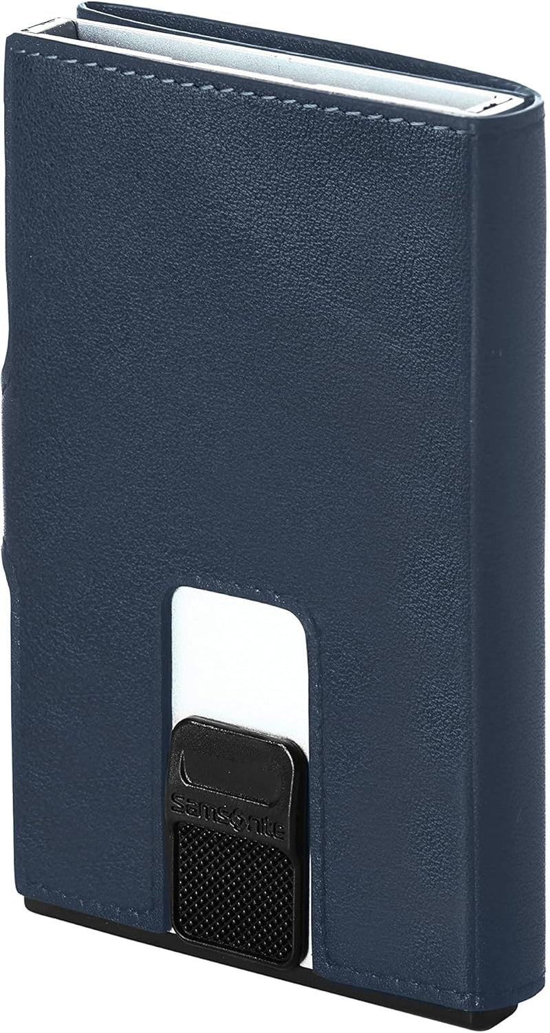 Samsonite Alu Fit SLG - Plånbok, 10,2 cm, blå Herrplånbok Naty Shop