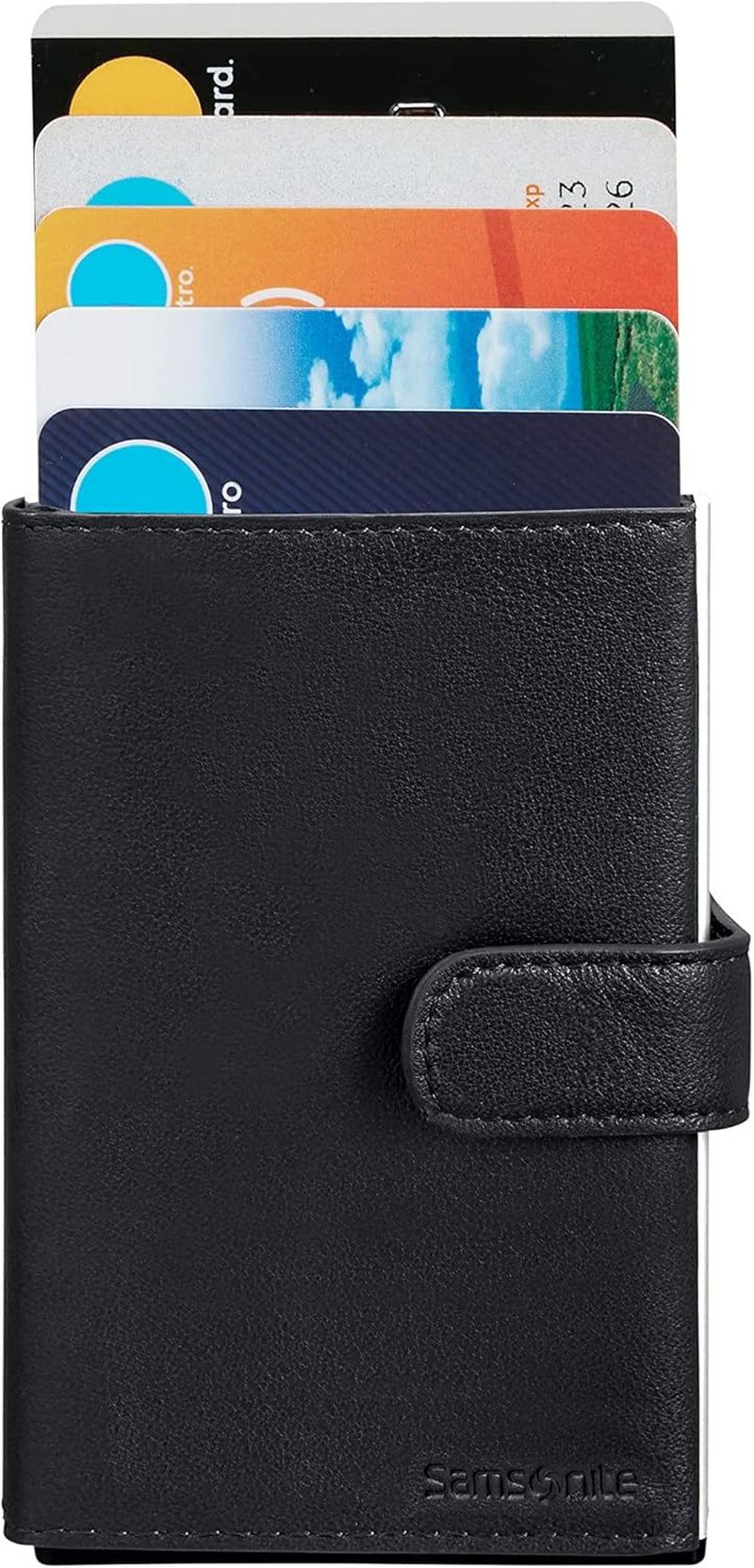 Samsonite Alu Fit SLG - Plånbok, 10,2 cm, svart (svart) Herrplånbok Naty Shop