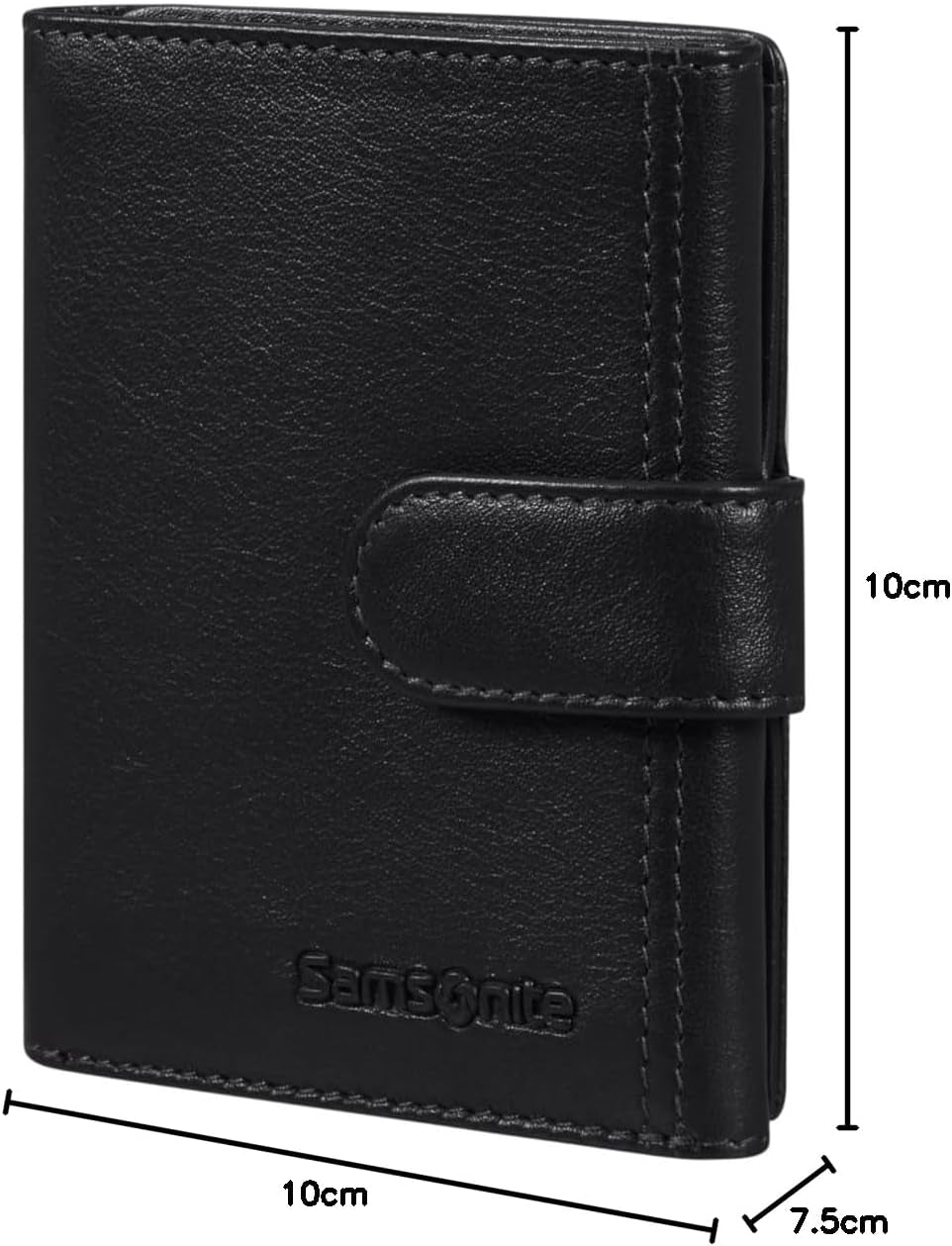 Samsonite Attack 2 SLG - Plånbok, 10 cm, svart (svart) Herrplånbok Naty Shop