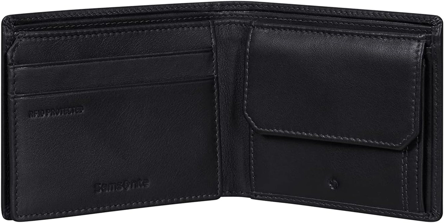 Samsonite Attack 2 SLG - Plånbok, 10,5 cm, svart (svart) Herrplånbok Naty Shop
