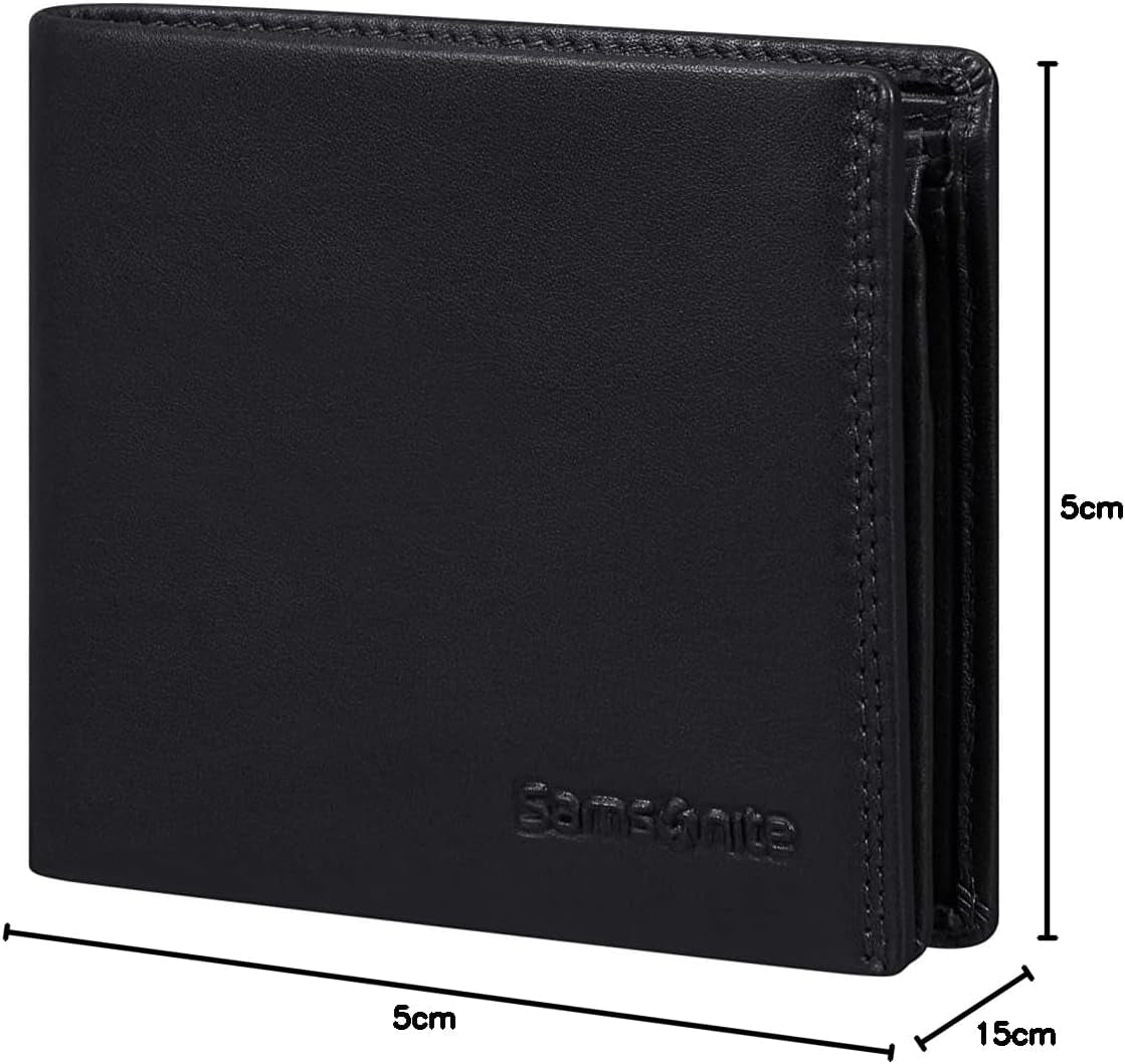 Samsonite Attack 2 SLG - Plånbok, 10,5 cm, svart (svart) Herrplånbok Naty Shop