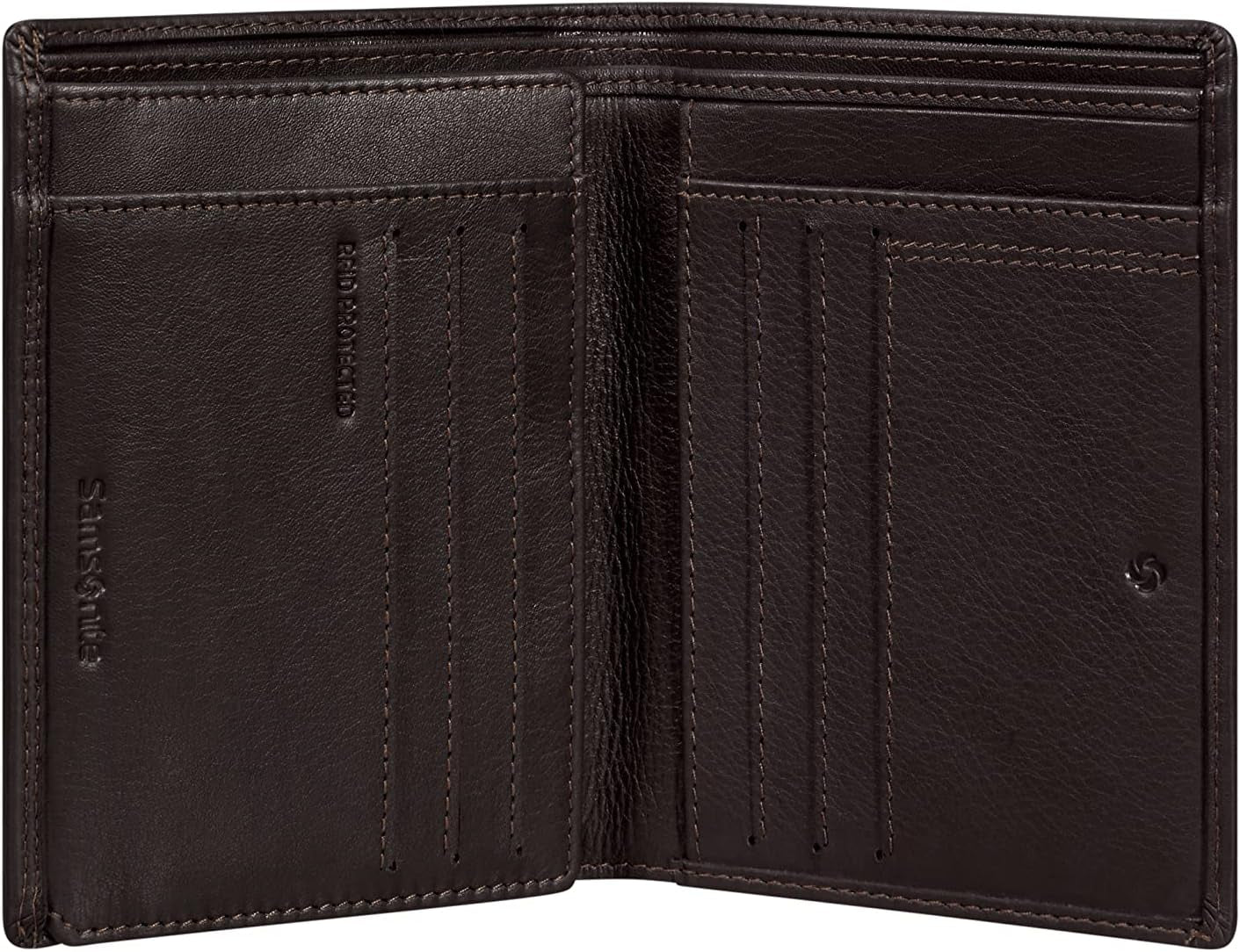 Samsonite Attack 2 SLG - Plånbok, 12,5 cm, brun (Ebony Brown) Herrplånbok Naty Shop