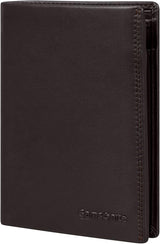 Samsonite Attack 2 SLG - Plånbok, 12,5 cm, brun (Ebony Brown) Herrplånbok Naty Shop Standardtitel