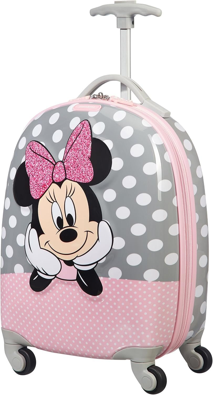 Samsonite Disney Ultimate 2.0 - Spinner S bagage för barn Bagage och reseutrustning Naty Shop (Multicolor) Minnie Glitter Spinner Xs (46 Cm - 20,5 L)