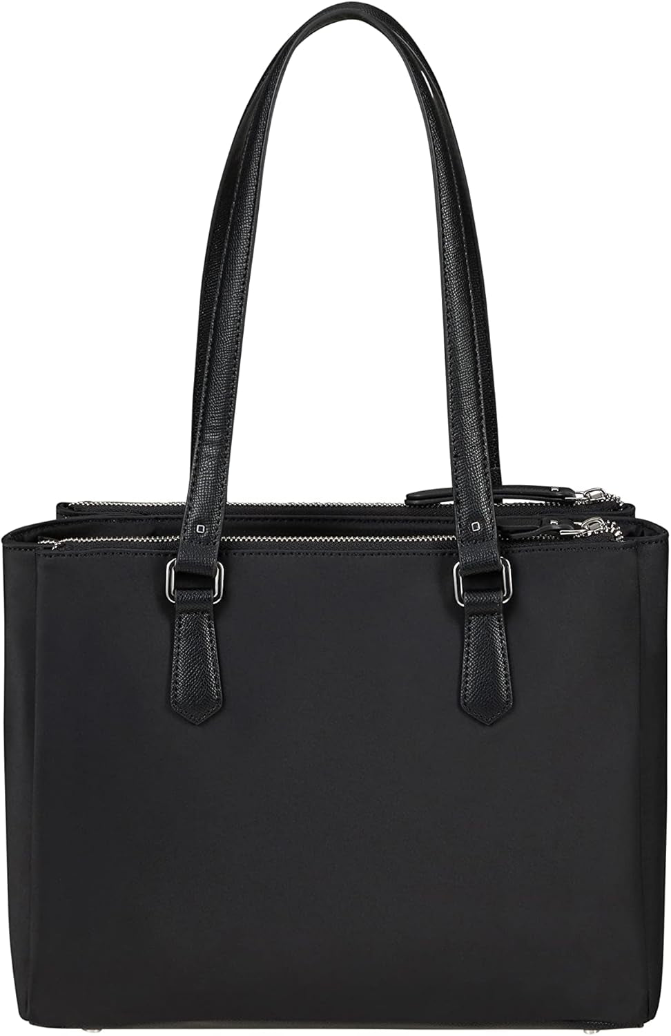 Samsonite Essentially Karissa - Axelväska med 3 fack, 34 cm, svart (svart) Damväskor Naty Shop