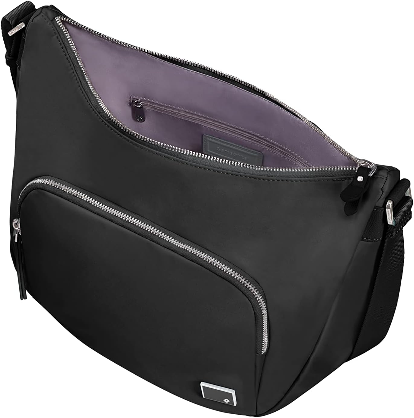 Samsonite Essentially Karissa - Axelväska M, 36 cm, svart (svart) Damväskor Naty Shop