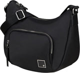 Samsonite Essentially Karissa - Axelväska M, 36 cm, Svart (Svart) Damväskor Naty Shop Svart (Svart) Axelväska S