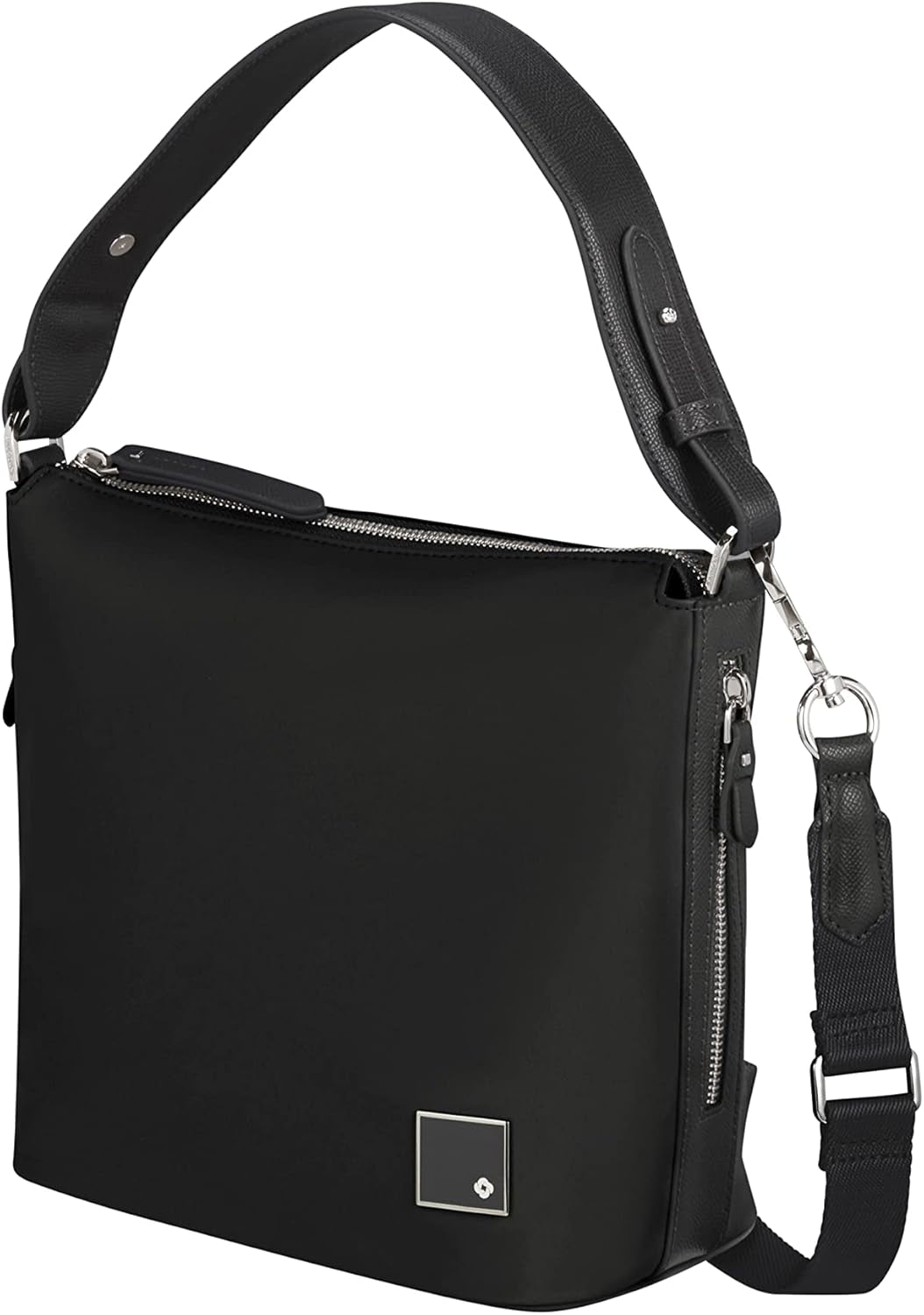 Samsonite Essentially Karissa - Åkpåse S, 27 cm, grå (Dove Grey) Väskor Dam Naty Shop Svart (svart)