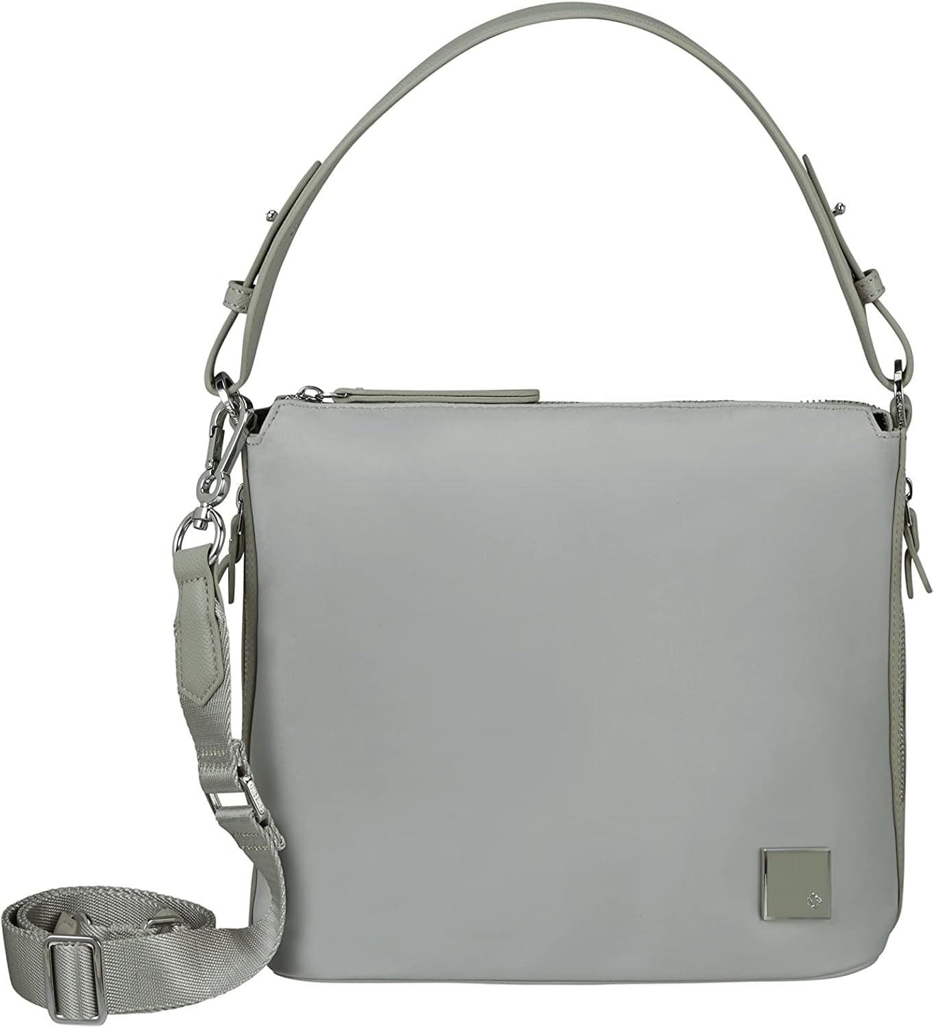 Samsonite Essentially Karissa - Åkpåse S, 27 cm, grå (Dove Grey) Damväskor Naty Shop