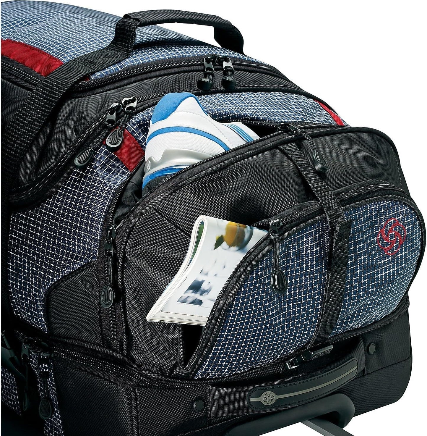 Samsonite Ripstop resväska med hjul, blå (blå) - 46243 Bagage och reseutrustning Naty Shop