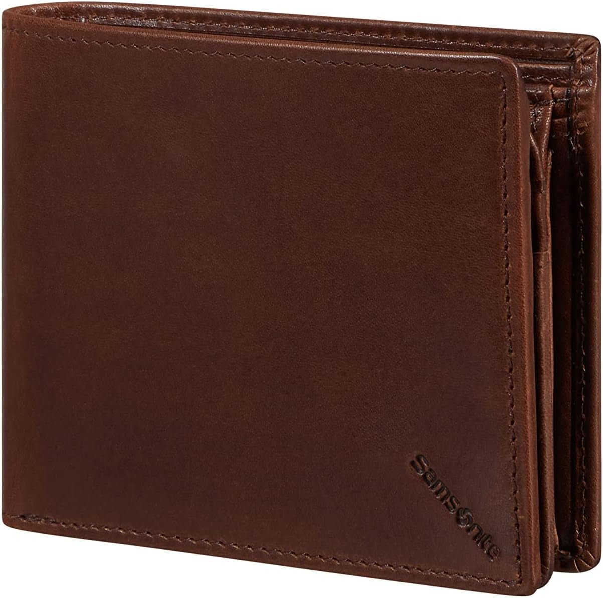Samsonite Veggy SLG - Plånbok, 10,5 cm, brun (mörkbrun) Herrplånbok Naty Shop Standardtitel
