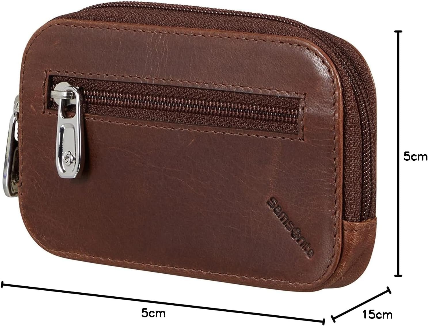 Samsonite Veggy SLG - Plånbok, 11,6 cm, brun (mörkbrun) Herrplånbok Naty Shop