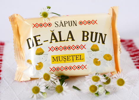 De-Ala Bun solid tvål, kamomill, 90 g Hotel Cosmetics Naty Shop