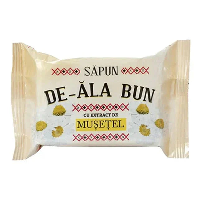 De-Ala Bun solid tvål, kamomill, 90 g Hotel Cosmetics Naty Shop