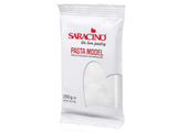 Saracino Fondant White Model for Modeling 250g Glutenfri Made in Italy Sugarpaste Naty Shop Standardtitel