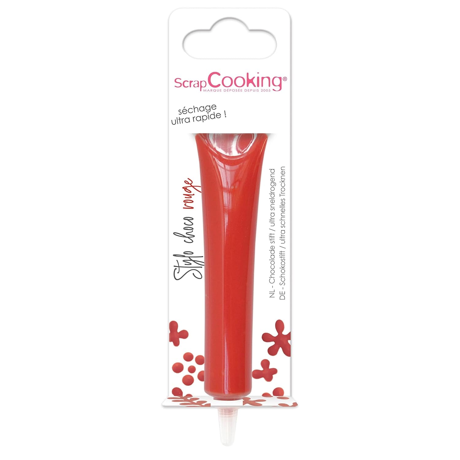 ScrapCooking - matfärg, olika färger, tub för att skriva, 25 gram Naty Shop Small Red Sugar pasta
