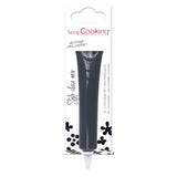 ScrapCooking - matfärg, olika färger, i tub för att skriva, 25 gram Naty Shop Svart sockerpasta 25 G (1 paket)