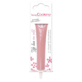 ScrapCooking - matfärg, olika färger, i en tub för att skriva, 25 gram Sockerpasta Naty Shop Pastell Rosa Liten